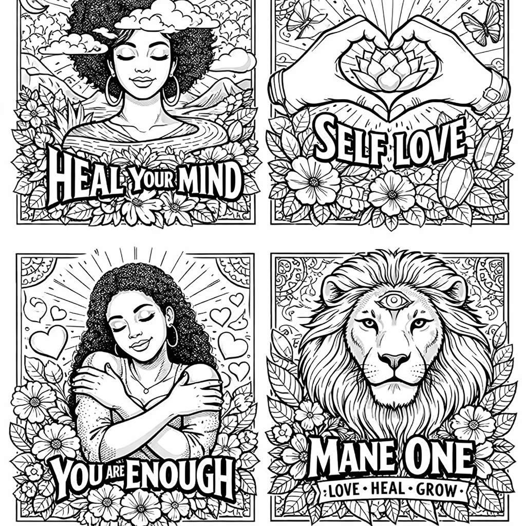 ManeOne Adult Coloring Book