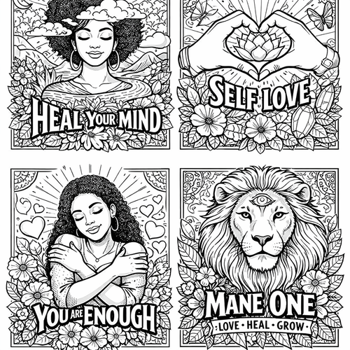 ManeOne Adult Coloring Book